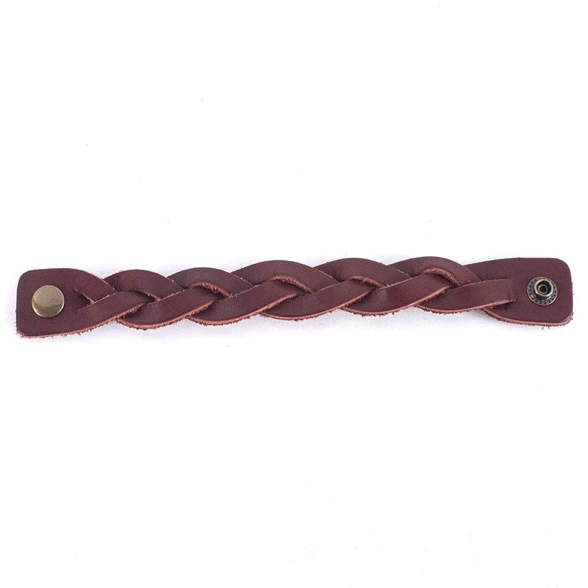 BRAIDED LEATHER BRACELET