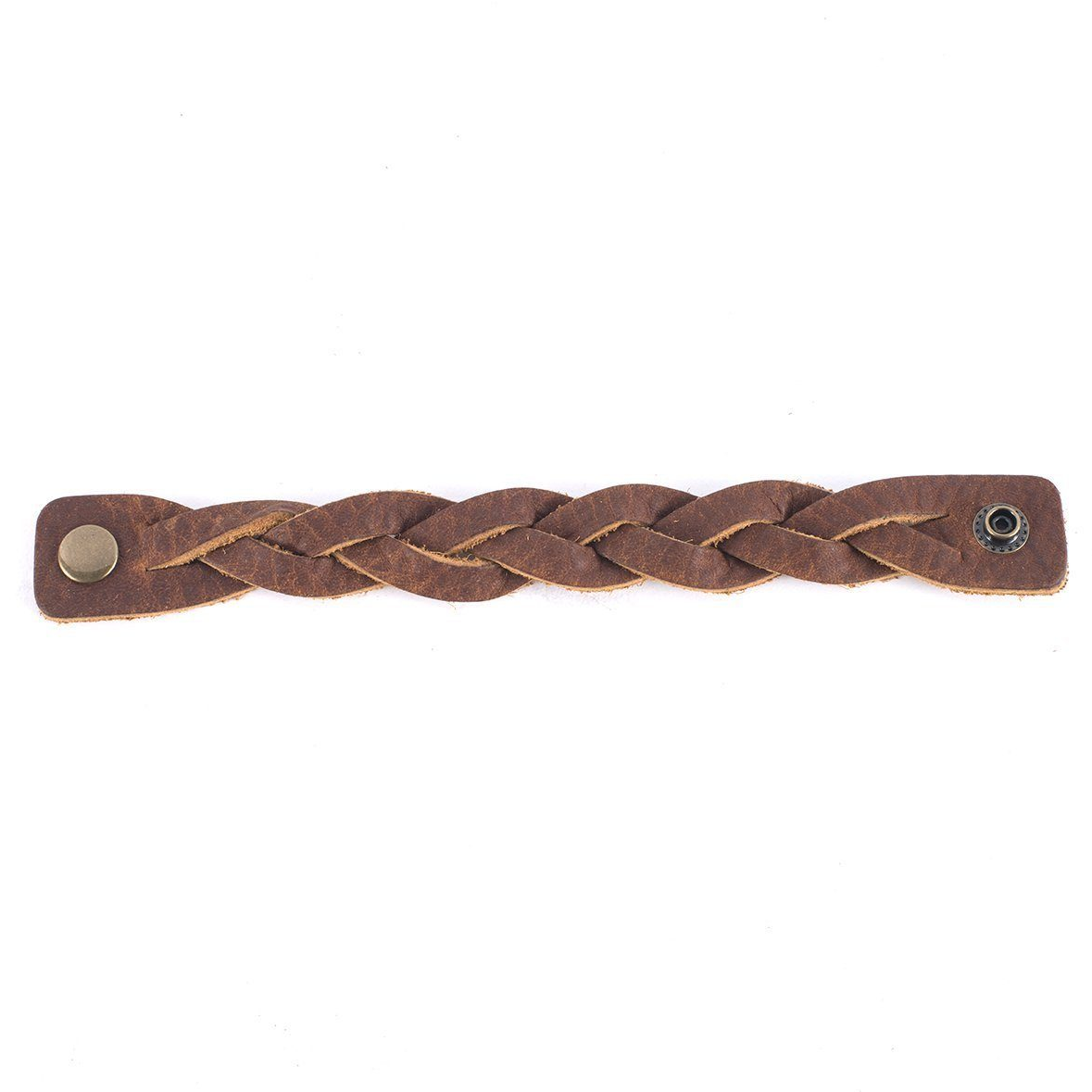 BRAIDED LEATHER BRACELET