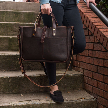 BUCHANAN LEATHER TOTE BAG AND BRIEFCASE