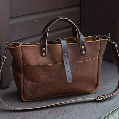 BUCHANAN LEATHER TOTE BAG AND BRIEFCASE