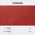 JANE LEATHER CROSSBODY - CRIMSON