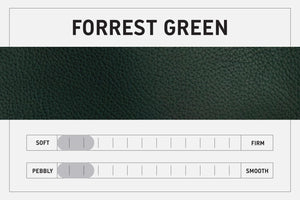 Celeste Leather Hobo Bag - Large - Forest Green (RTS)