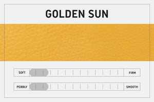Celeste Leather Hobo Bag - Golden Sun (RTS)