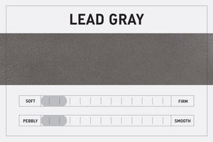 Vivian Satchel - Leather Crossbody - Lead Gray