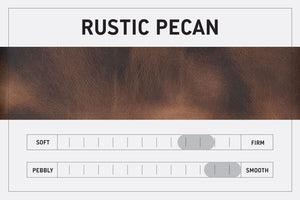 Leather Bucket Bag - Large - Rustic Pecan