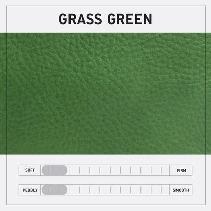AVERY LEATHER TOTE BAG - MEDIUM - GRASS GREEN