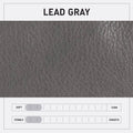 CELESTE LEATHER HOBO BAG - LEAD GRAY