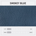 VIVIAN SATCHEL LEATHER CROSSBODY - SMOKEY BLUE