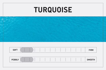 AVERY LEATHER TOTE BAG - LARGE - TURQUOISE