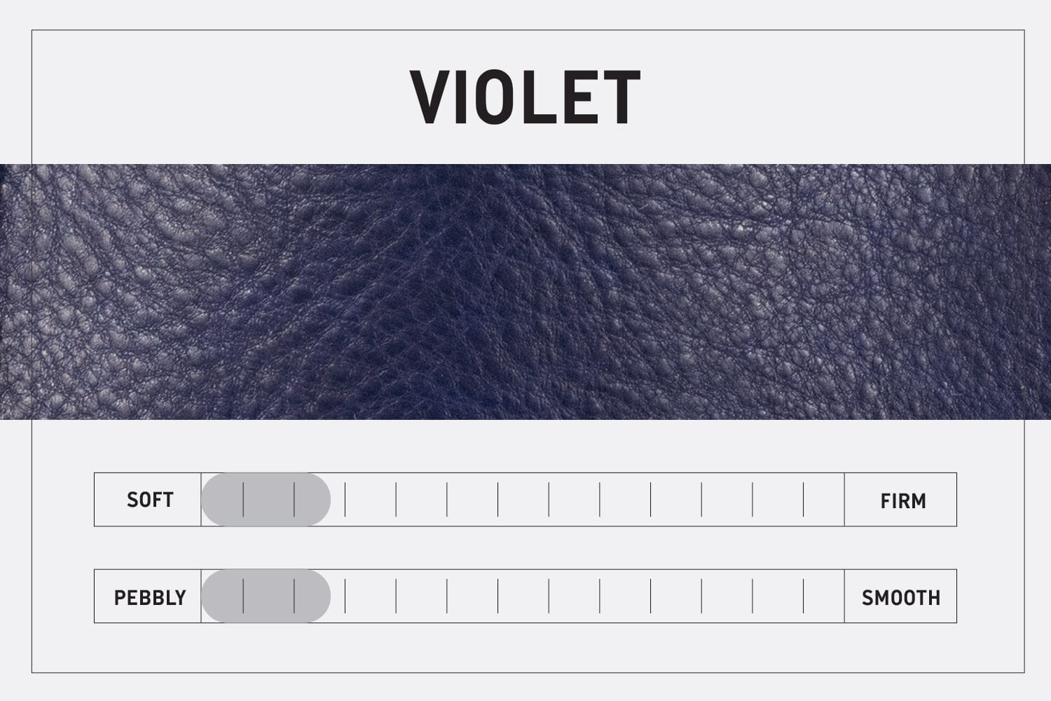 Leather Bucket Bag - Large - Violet