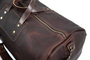 EXPEDITION LEATHER DUFFLE BAG - WEEKENDER - PRE ORDER