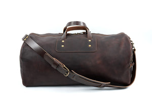 EXPEDITION LEATHER DUFFLE BAG - WEEKENDER - PRE ORDER