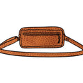 LEATHER FANNY PACK / LEATHER WAIST BAG - HONEY