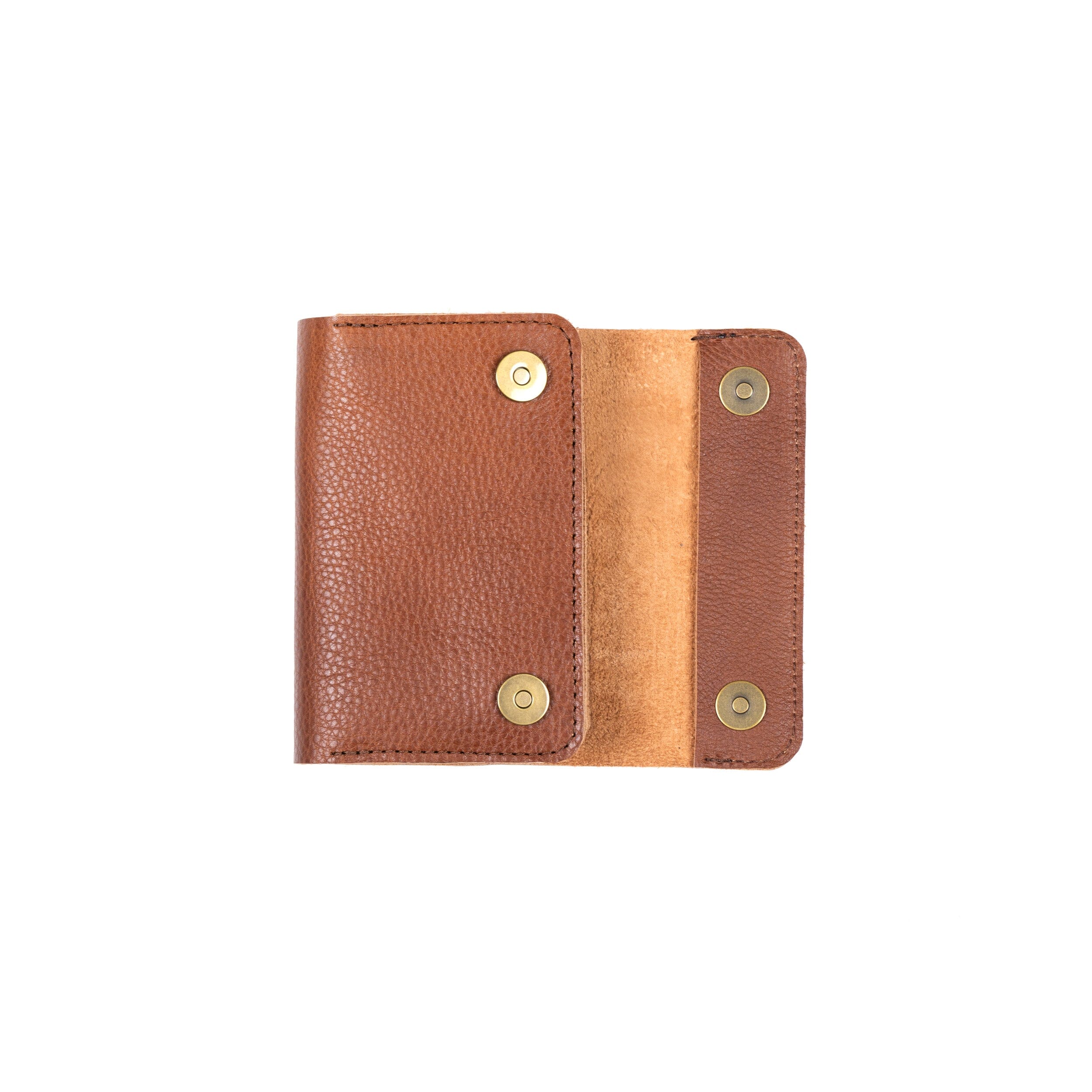 GO Journal ISSUE 01 02 03 05 4冊 Wide A5 Expansi Zip Folio in Undyed Leather | Galen Leather Co.