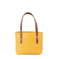 AVERY LEATHER TOTE BAG - SMALL - GOLDEN SUN