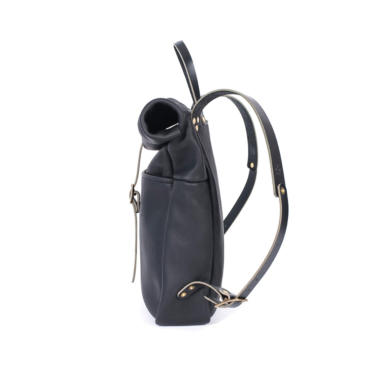 GRANT LEATHER ROLL TOP RUCKSACK BACKPACK