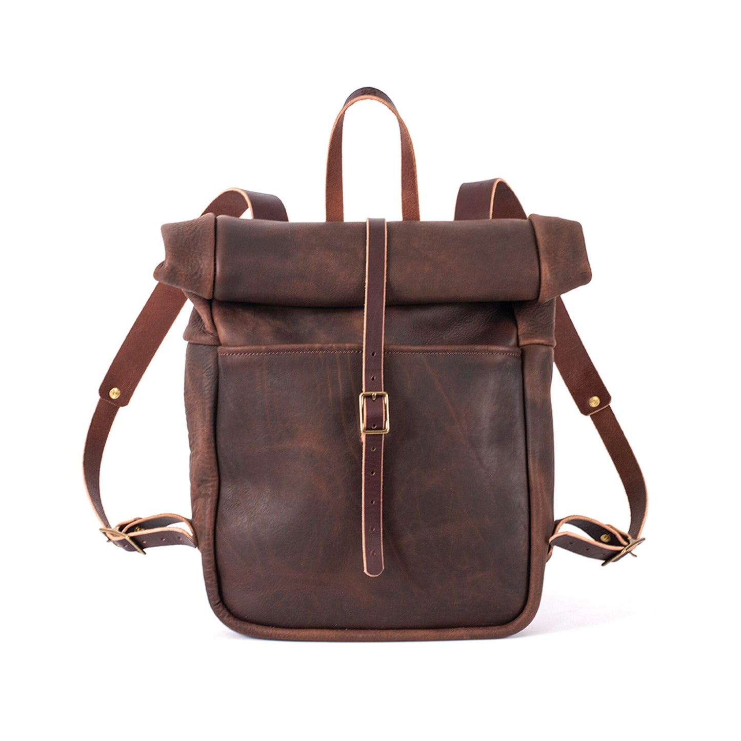 GRANT LEATHER ROLL TOP RUCKSACK BACKPACK