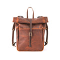 GRANT LEATHER ROLL TOP RUCKSACK BACKPACK