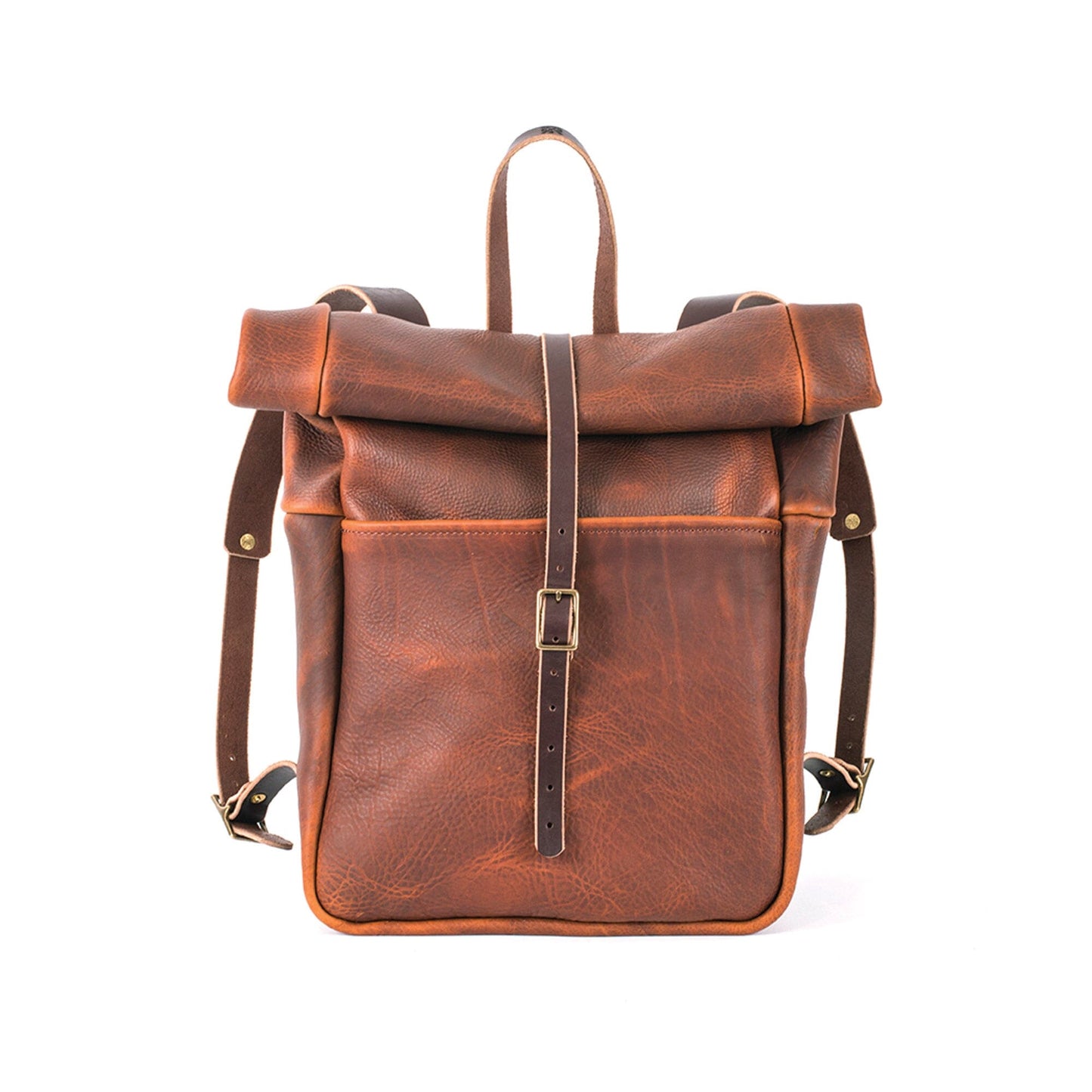 GRANT LEATHER ROLL TOP RUCKSACK BACKPACK