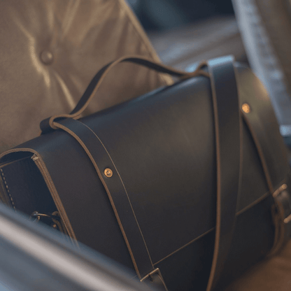 COOPER SATCHEL LEATHER SATCHEL BRIEFCASE