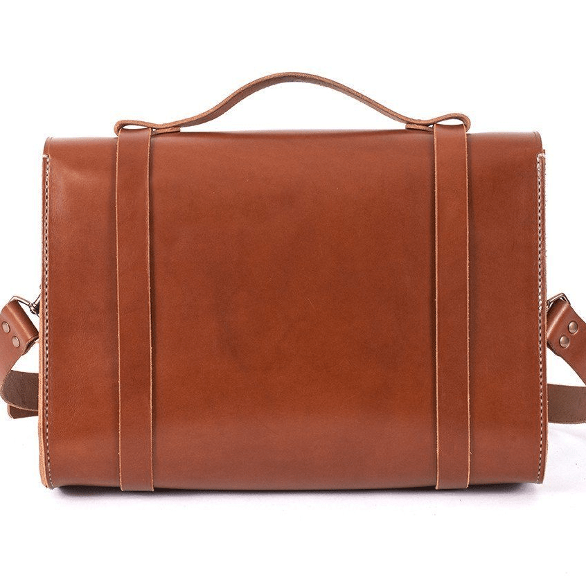 COOPER SATCHEL LEATHER SATCHEL BRIEFCASE