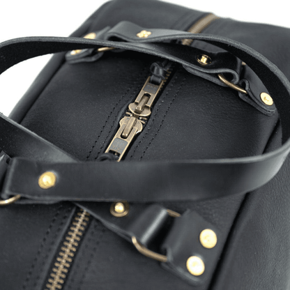 HOFFMAN LEATHER WEEKENDER DUFFLE BAG - IN STOCK