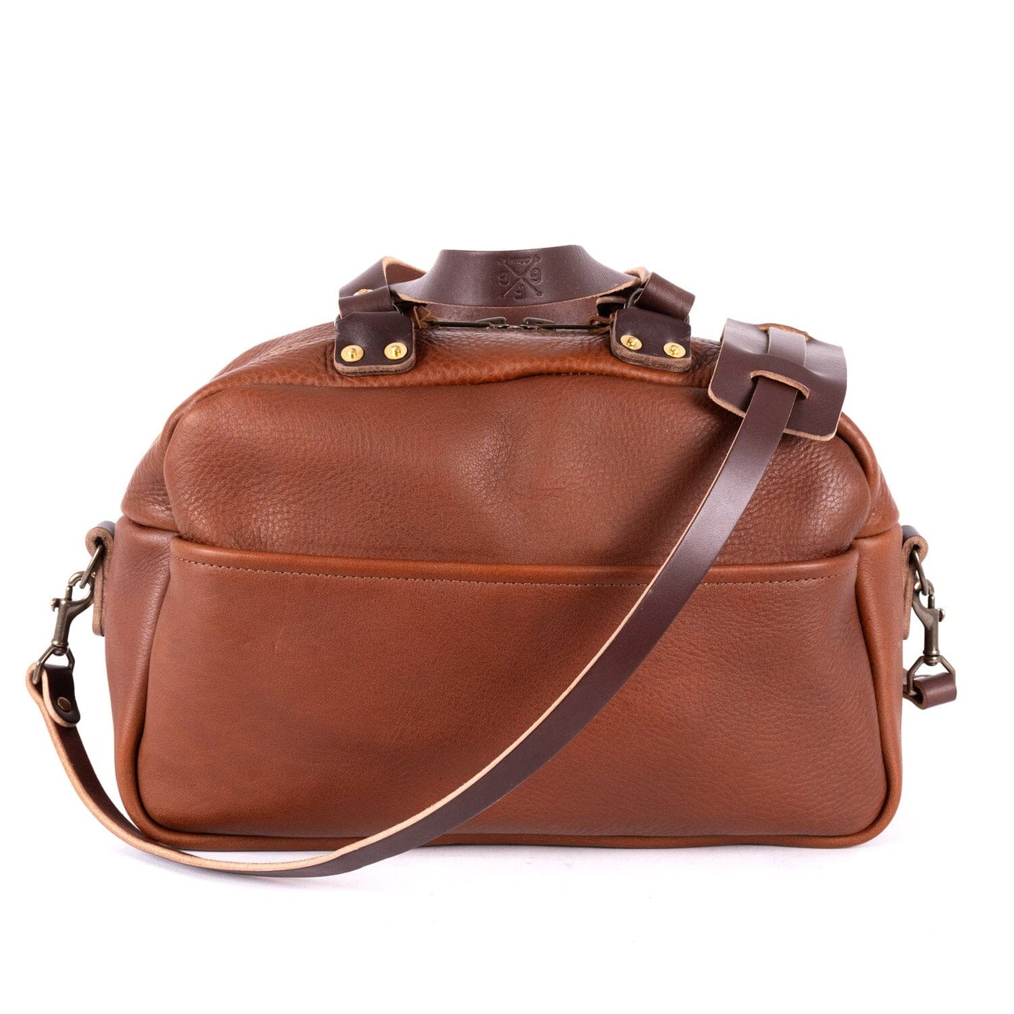 HOFFMAN LEATHER CROSSBODY BAG - LARGE - DELUXE