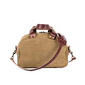 HOFFMAN LEATHER CROSSBODY BAG - PISTACHIO SUEDE - IN STOCK