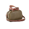 HOFFMAN LEATHER CROSSBODY BAG - MINI - OLIVE
