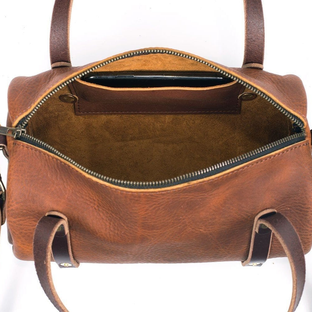 JANE LEATHER CROSSBODY - GOLDEN SUN