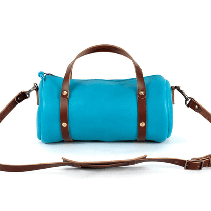 JANE LEATHER CROSSBODY - TURQUOISE