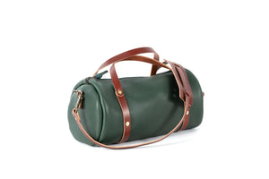 JANE LEATHER CROSSBODY - LARGE - FOREST GREEN
