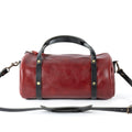 JANE LEATHER CROSSBODY - LARGE - OXBLOOD