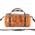 JANE LEATHER CROSSBODY - LARGE - PEANUT BISON