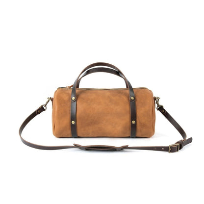 JANE LEATHER CROSSBODY - LARGE - TOBACCO