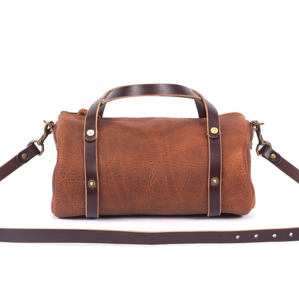 black leather backpack gold cross jane Go Forth Goods Jane Leather Crossbody