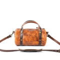 JANE LEATHER CROSSBODY - SMALL - PEANUT BISON