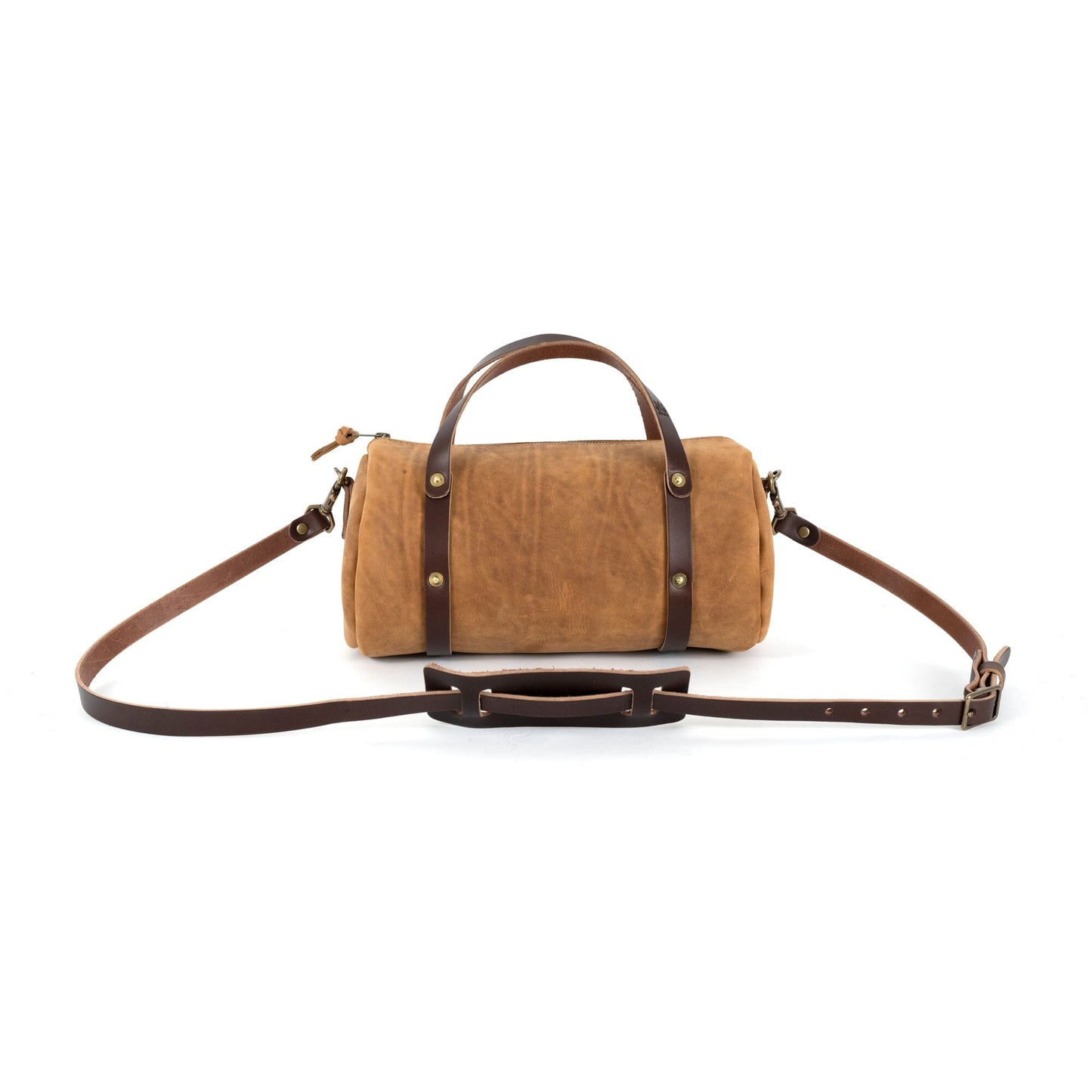 JANE LEATHER CROSSBODY - TOBACCO