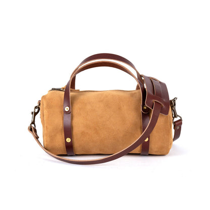 JANE LEATHER CROSSBODY - DESERT SUEDE