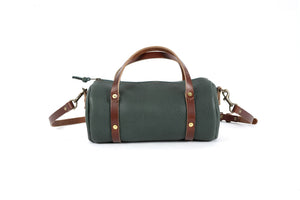 JANE LEATHER CROSSBODY - FOREST GREEN