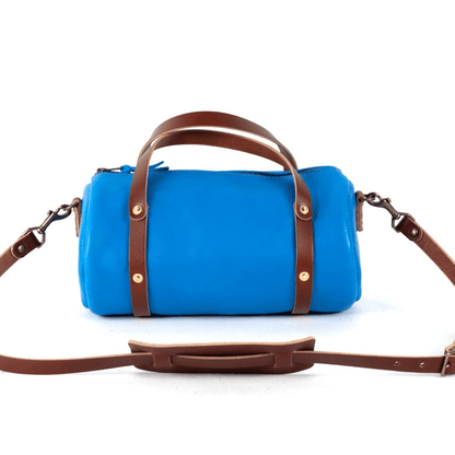 JANE LEATHER CROSSBODY - OCEAN BLUE