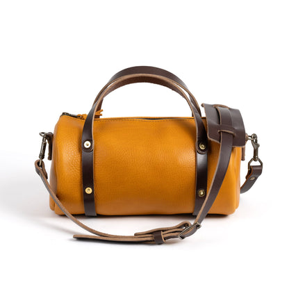 JANE LEATHER CROSSBODY - MUSTARD YELLOW