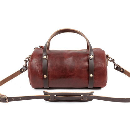 JANE LEATHER CROSSBODY - REDWOOD BISON