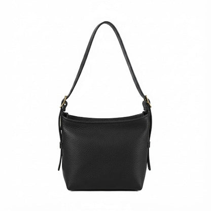JULIANNE LEATHER HOBO BAG - SMALL