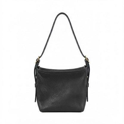 JULIANNE LEATHER HOBO BAG - SMALL
