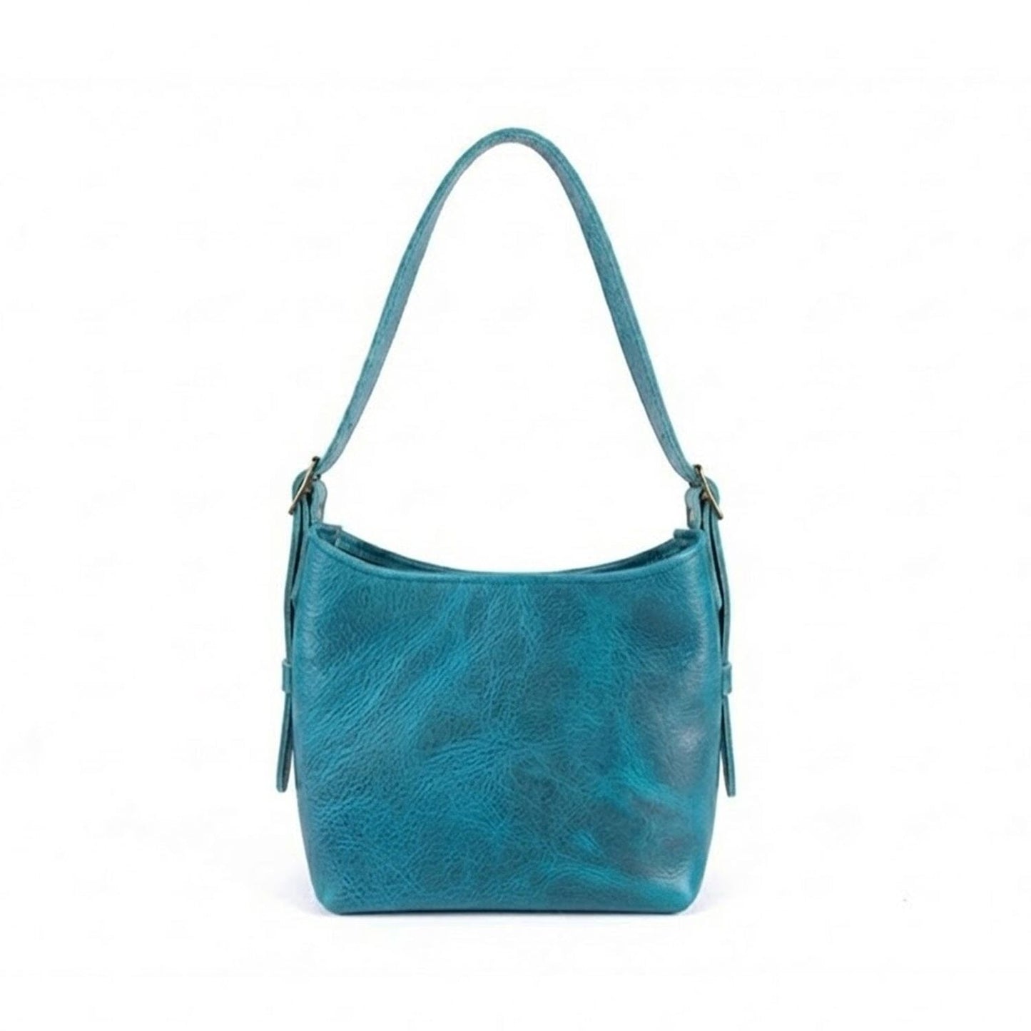 JULIANNE LEATHER HOBO BAG - SMALL