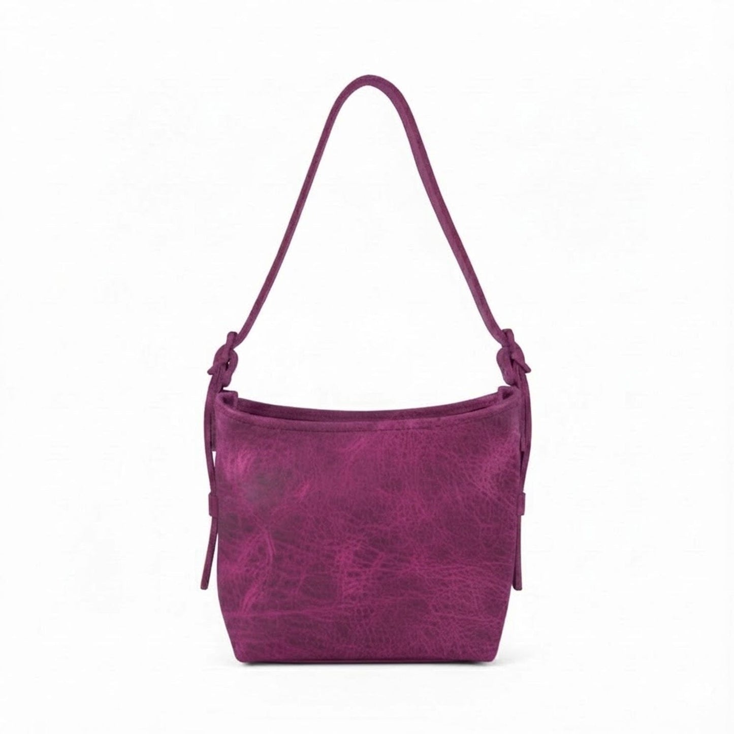 JULIANNE LEATHER HOBO BAG - SMALL