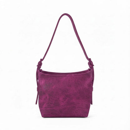 JULIANNE LEATHER HOBO BAG - SMALL