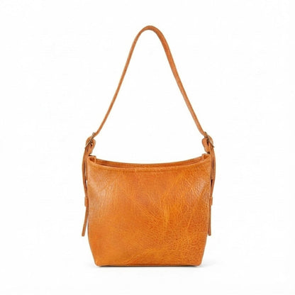 JULIANNE LEATHER HOBO BAG - SMALL