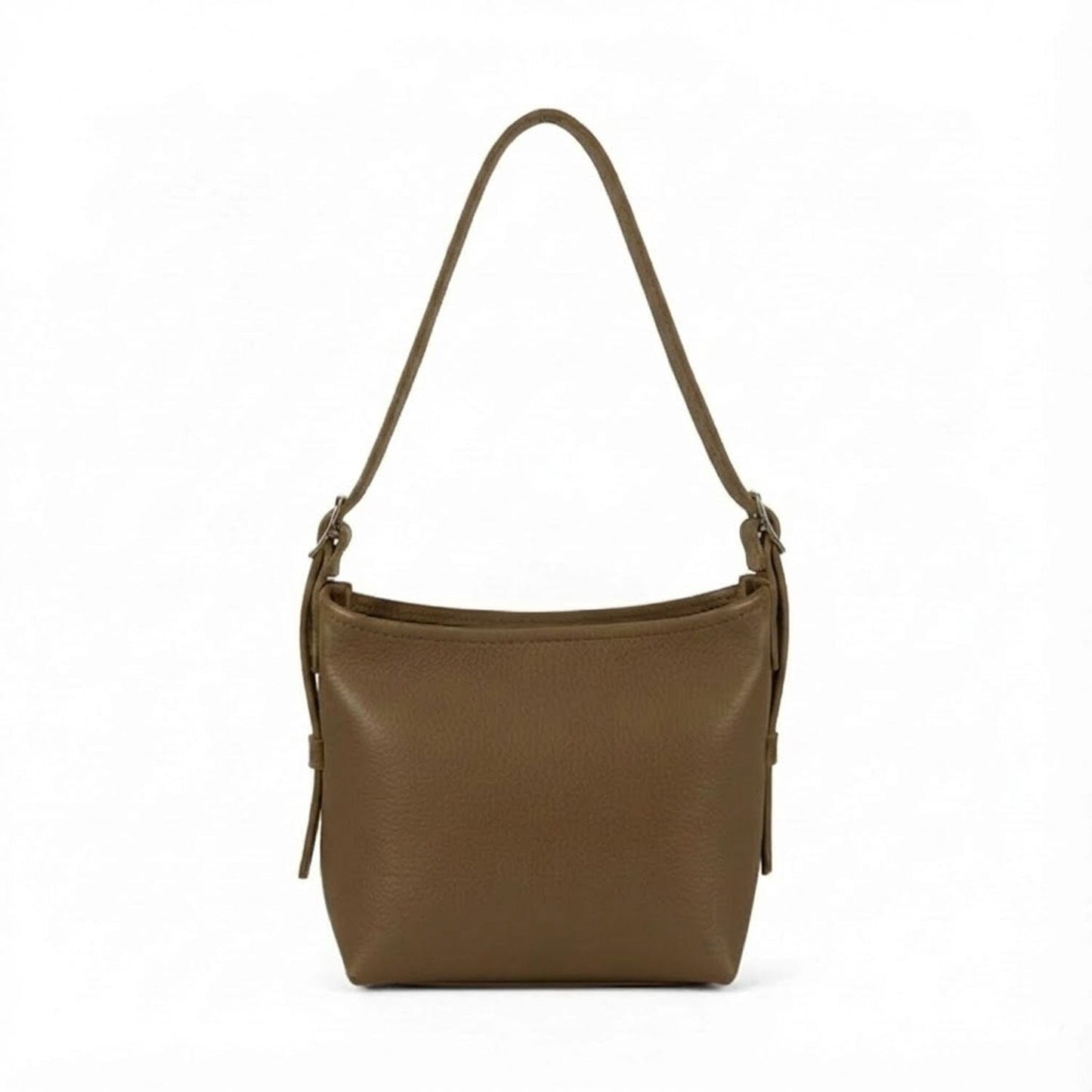 JULIANNE LEATHER HOBO BAG - SMALL